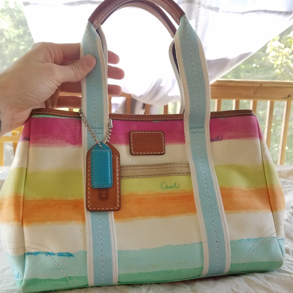 Preowned Authentic Coach Small Bag